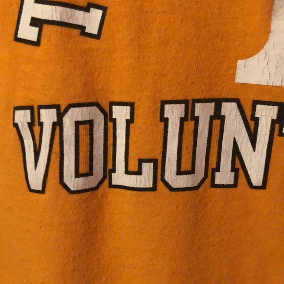 Tennessee Volunteers Orange T-Shirt Mens Medium M - Picture 4 of 16